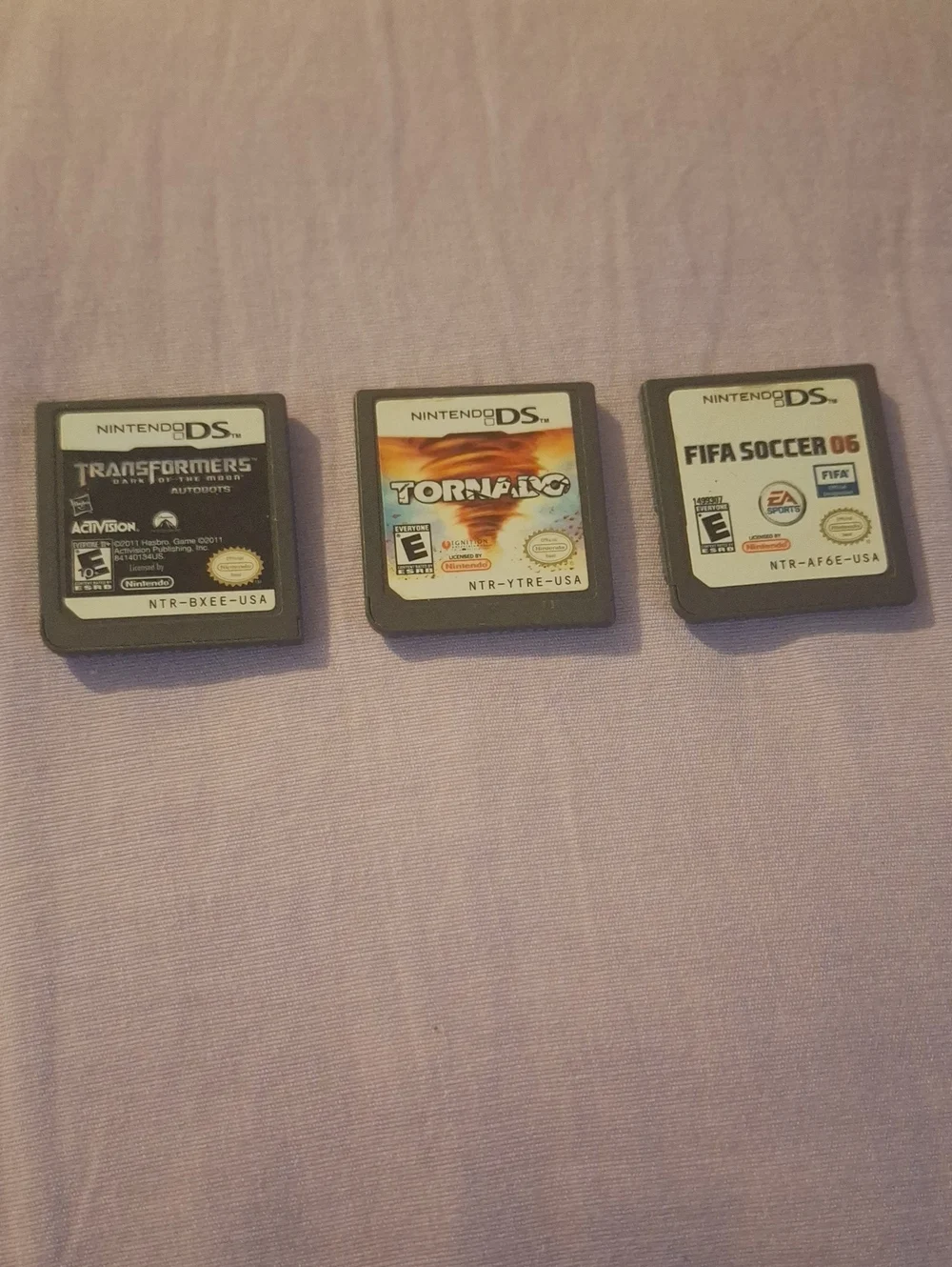 Nintendo DS Game Lot Bundle - 10 games Guitar Hero, Bolt, Transformers (Tested)